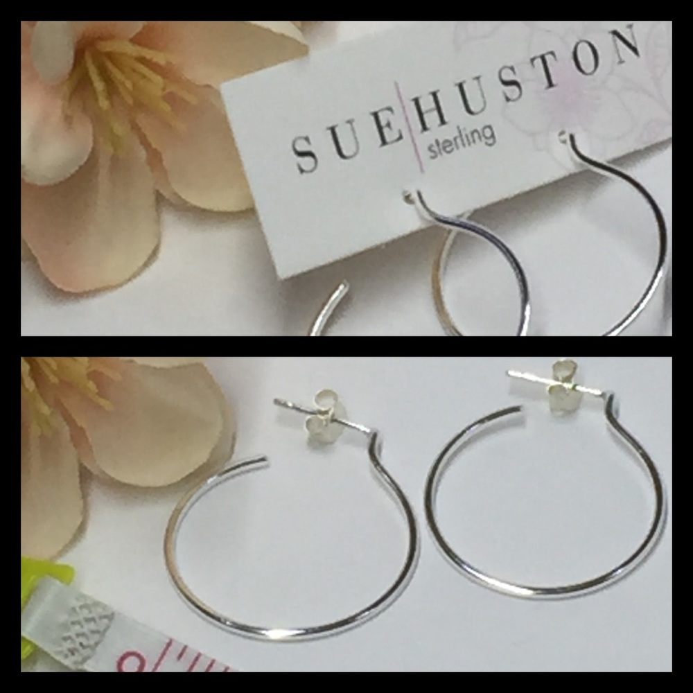 🆕❤️Sterling Silver Round Earrings